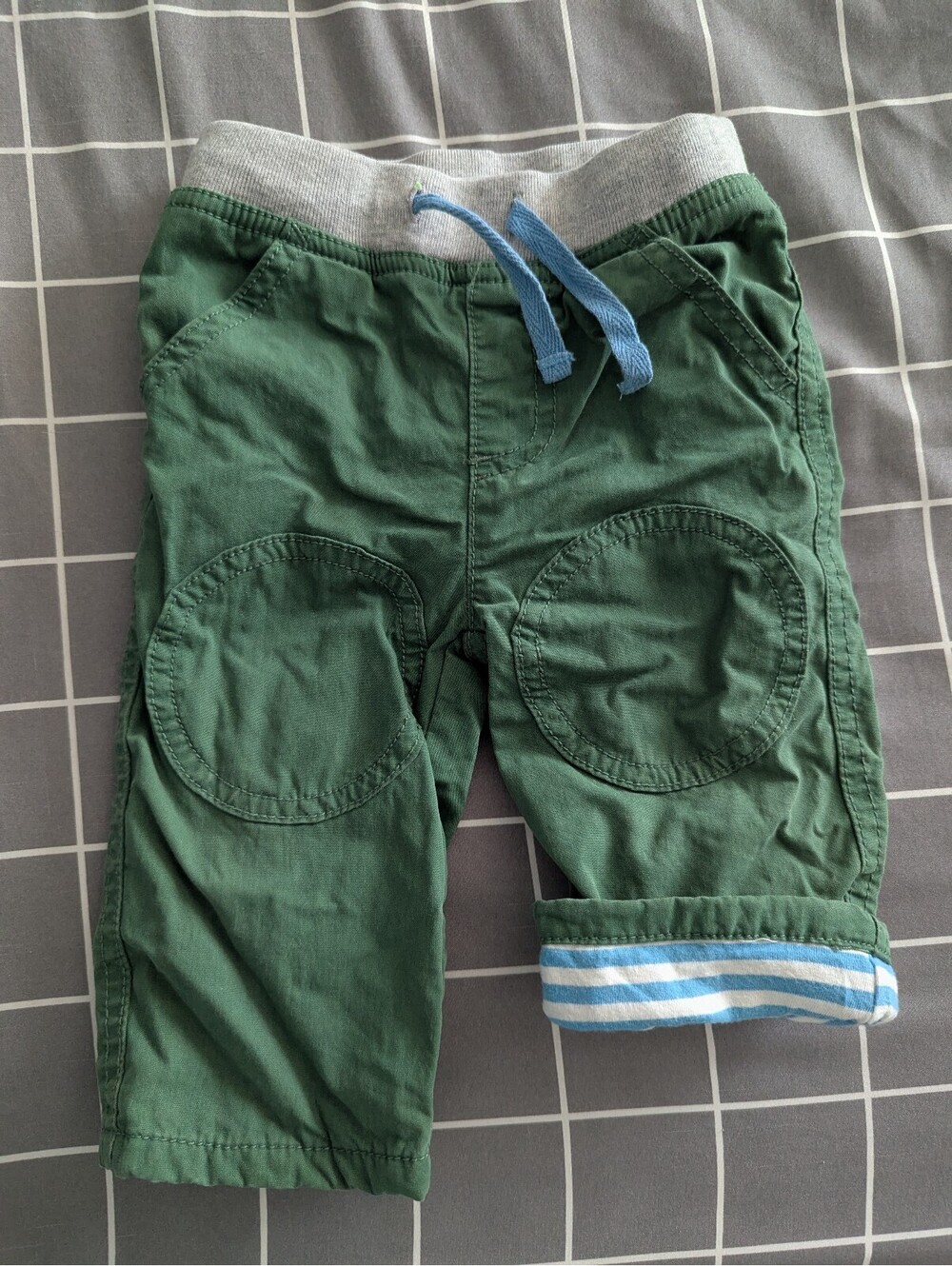 Boden Jersey lined green pants